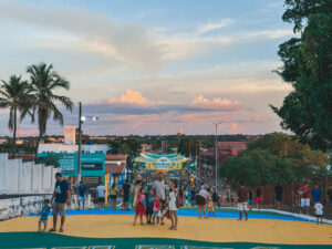 Rua do Hexa terá dois telões, brinquedos e shows musicais na torcida pelo Brasil 