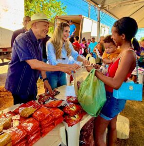 Quarta grande entrega do Programa de Aquisição de Alimentos leva quase quatro toneladas às famílias de Ariquemes