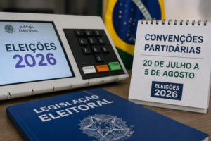 Convenções partidárias já podem ser realizadas a partir desta segunda-feira